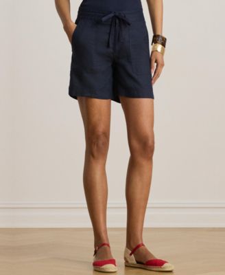 Women's Wide-Leg High-Rise Shorts