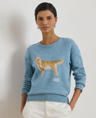 Women's Cotton Dog  Sweater