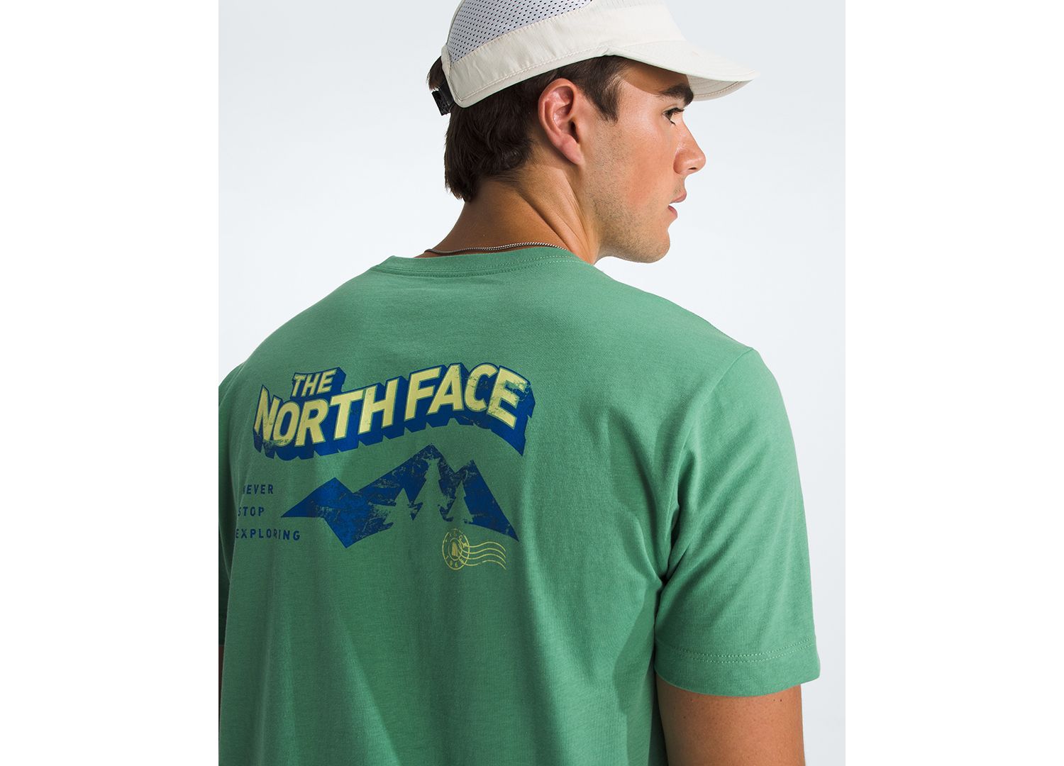 Men's Explore Postcard Short-Sleeve T-Shirt