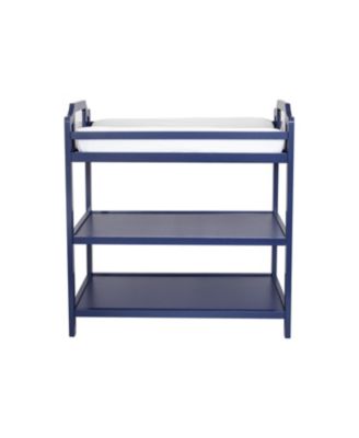 Modern Multi Purpose Changing Table Finish Removable Tray Convertible Bookshelf