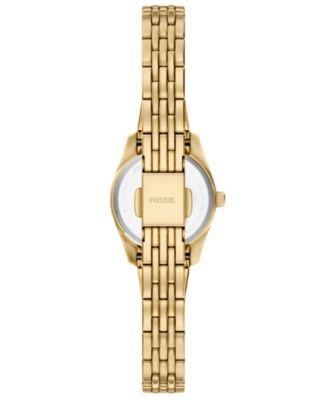Women's Scarlette Mini Three-Hand Gold-Tone Stainless Steel Watch, 20mm