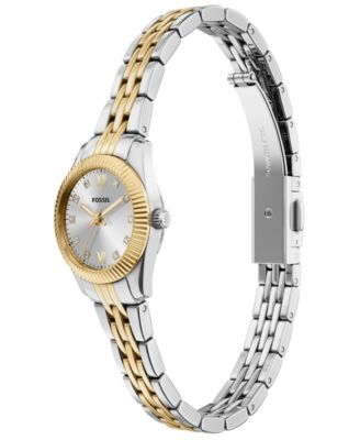 Women's Scarlette Mini Three-Hand Two-Tone Stainless Steel Watch, 20mm
