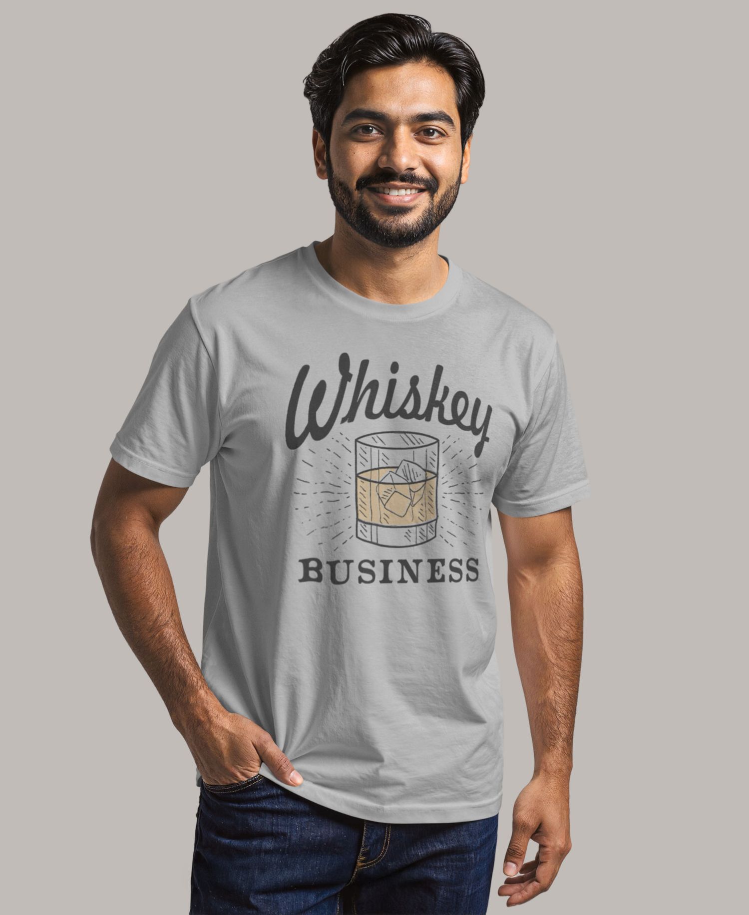 Men's Whiskey Business Short-Sleeve T-Shirt