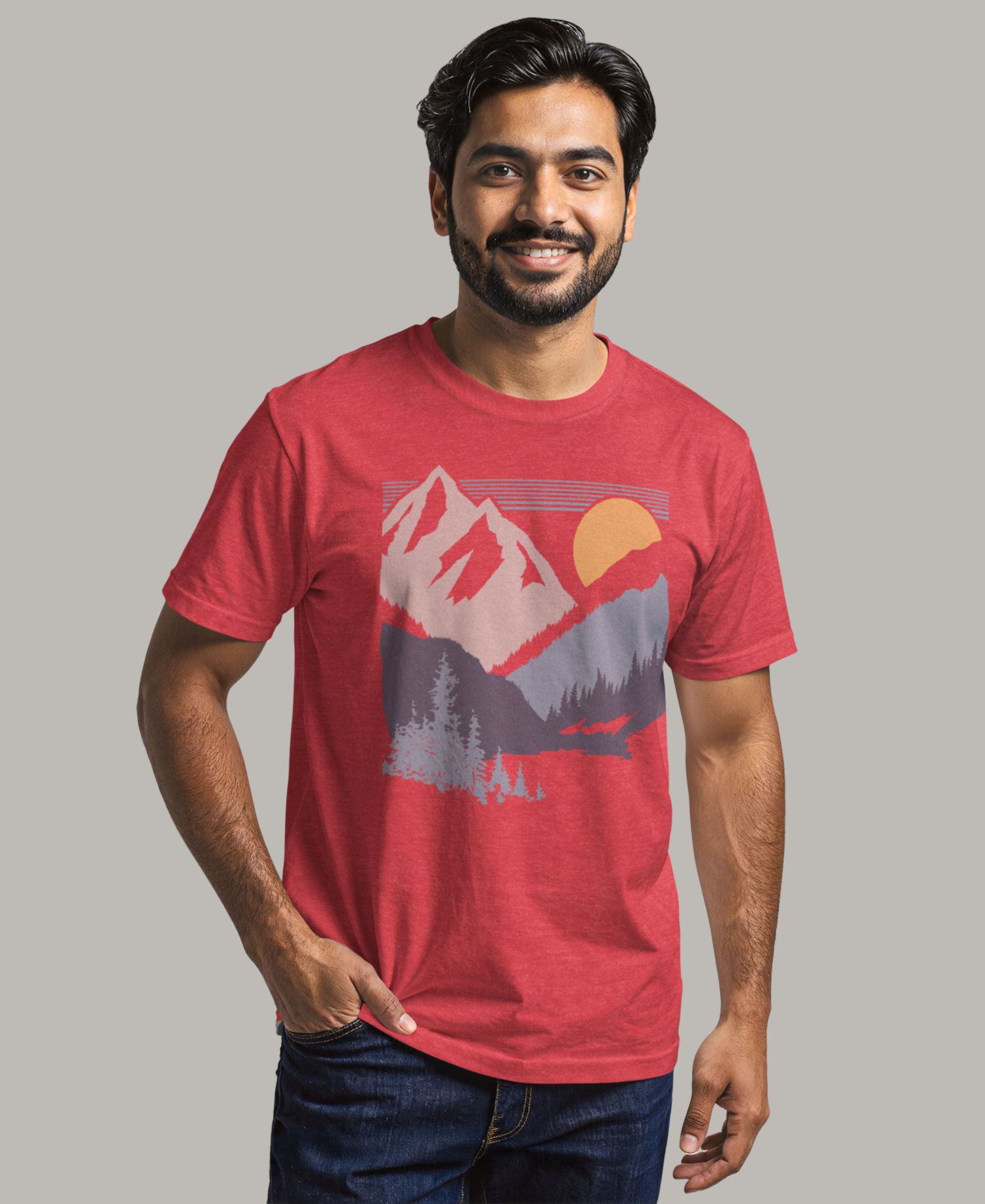 Men's Generic Additude Valley Short-Sleeve T-Shirt