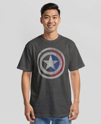 Men's Captain Half Shield Short Sleeve T-shirt