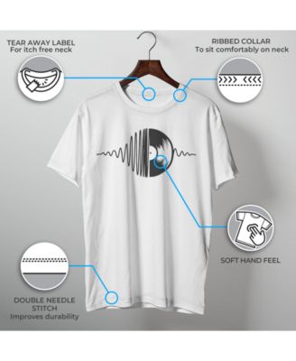 Men's Music Vinyl Short Sleeve T-Shirt