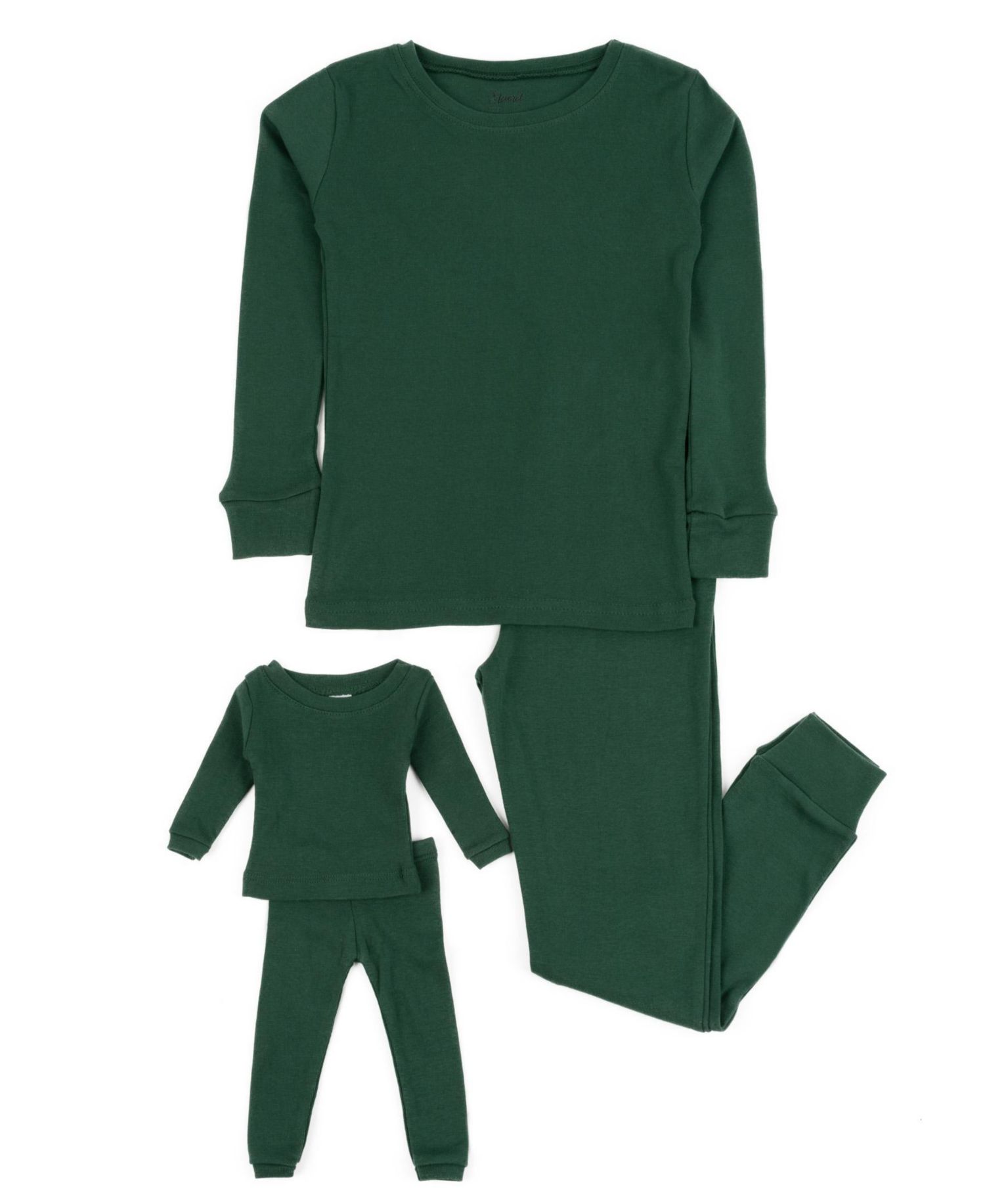 Girls 6-14 Matching Doll Snug-Fit Cotton Long Sleeve Pajamas