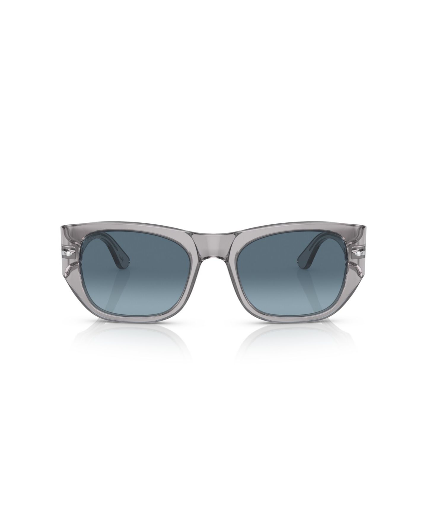 Солнцезащитные очки Persol Unisex Square Sunglasses, PO3308S, цвет: Серый — фото 2
