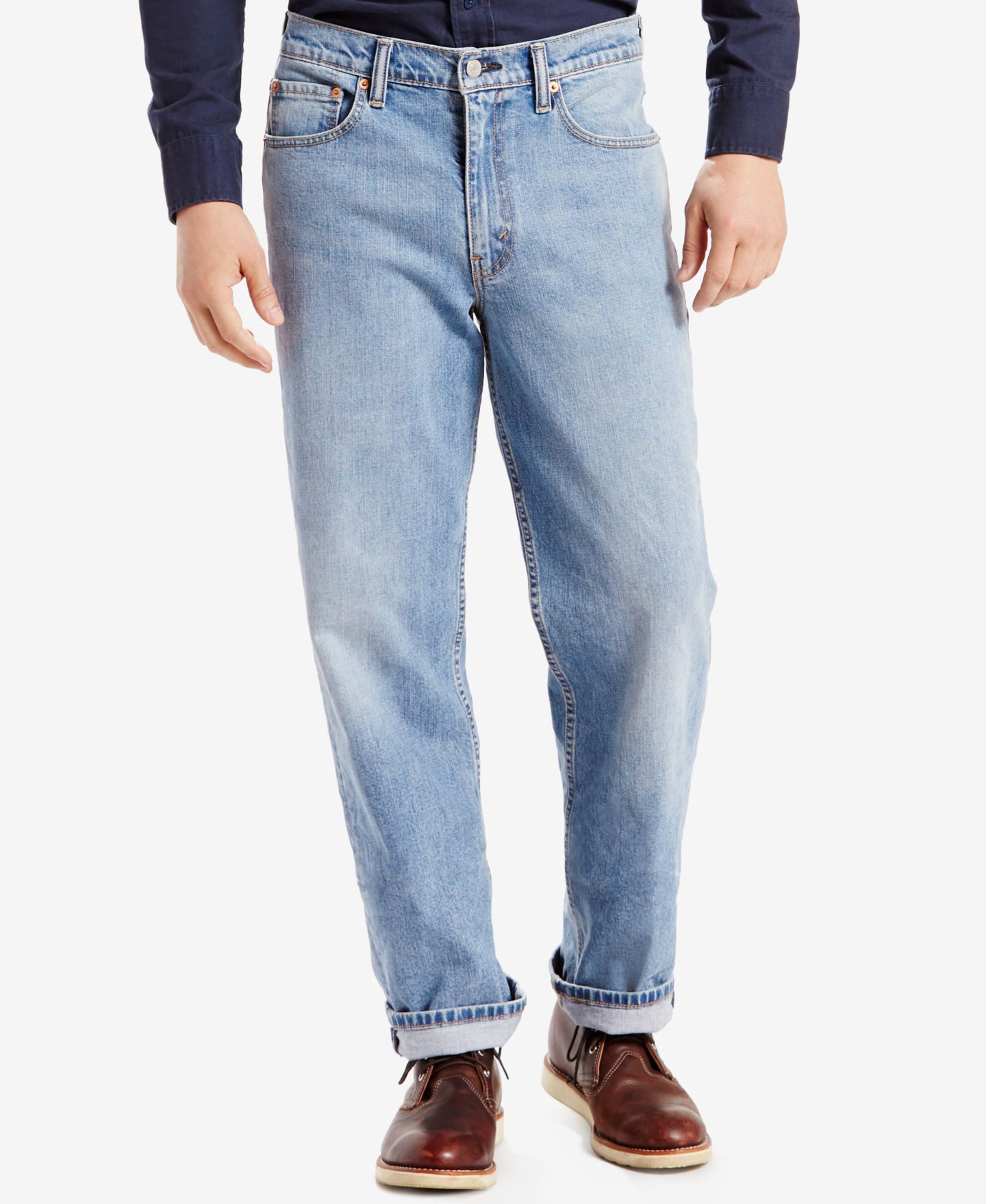 Мужские джинсы Levi's Big & Tall 550™ Relaxed Fit Stretch, цвет: Clif — фото 1