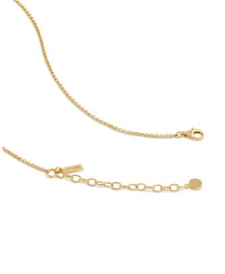 Women's Petite Cross - Gold Pendant