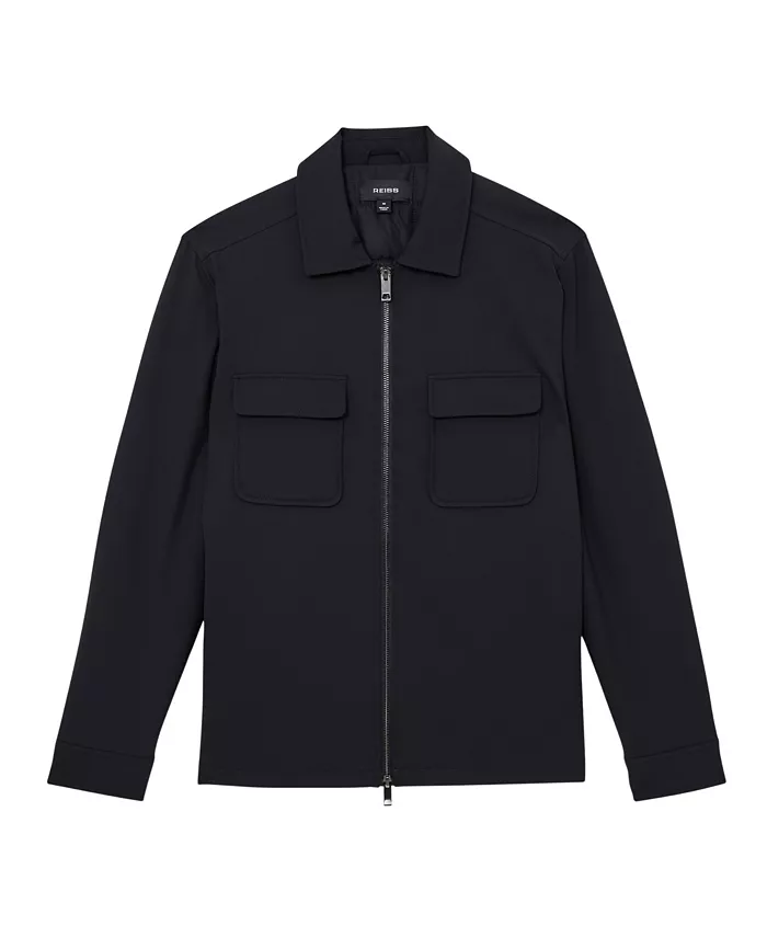 Men's Oshei Technical Quilted Zip-Front Overshirt - thumbnail 6