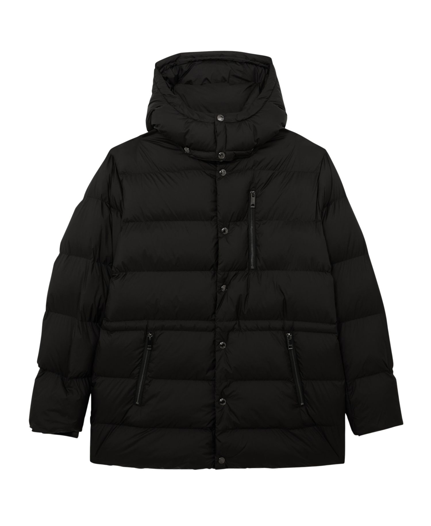 Men's Lebane Detachable-Hood Quilted Puffer Coat
