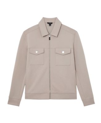 Men's Premium Interlock Zip-Through Overshirt