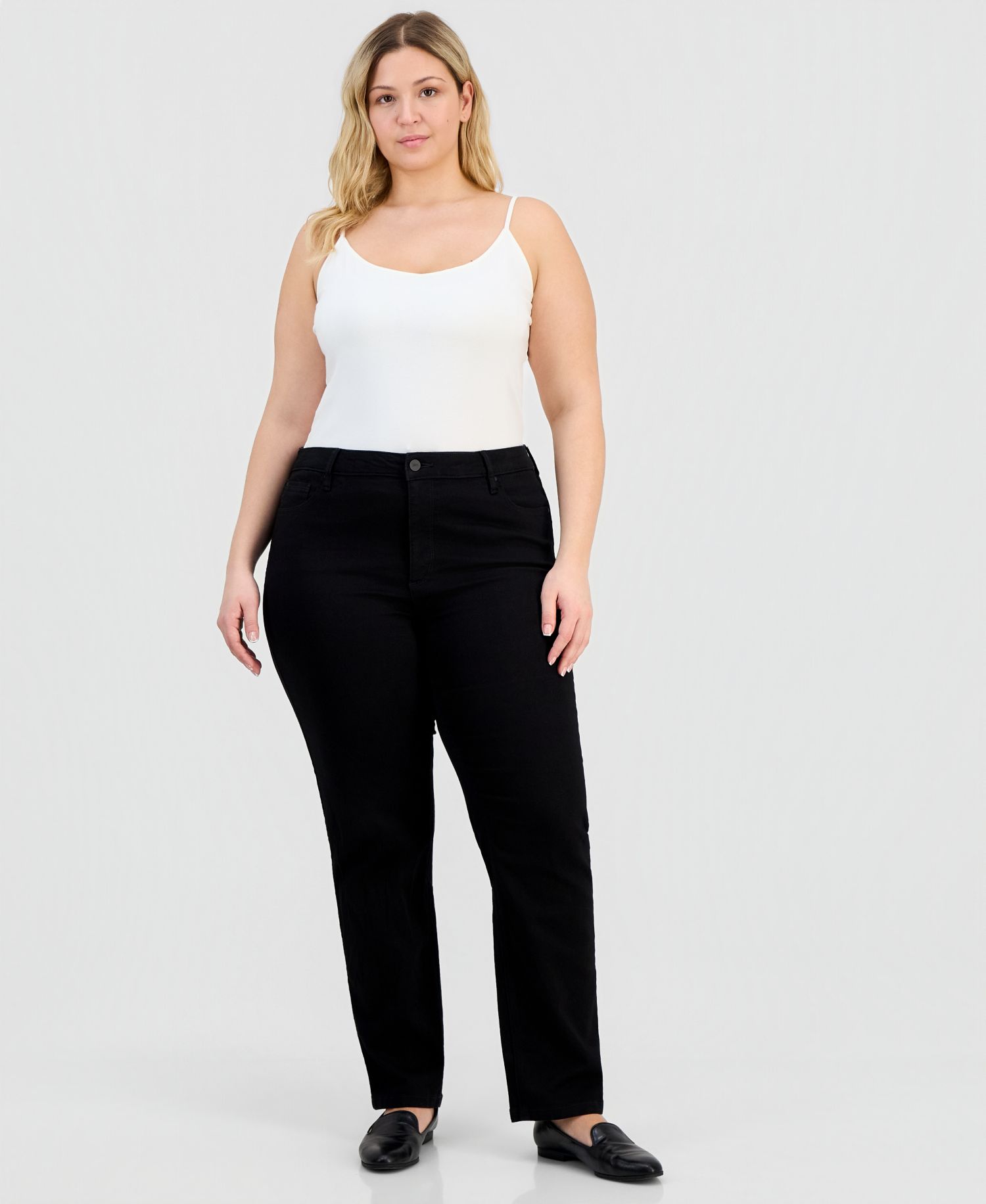Plus Size Lexington Straight-Leg Jeans