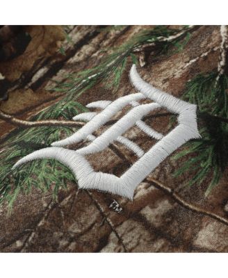 Men's Camo Detroit Tigers Trophy Realtree Full-Zip Hoodie