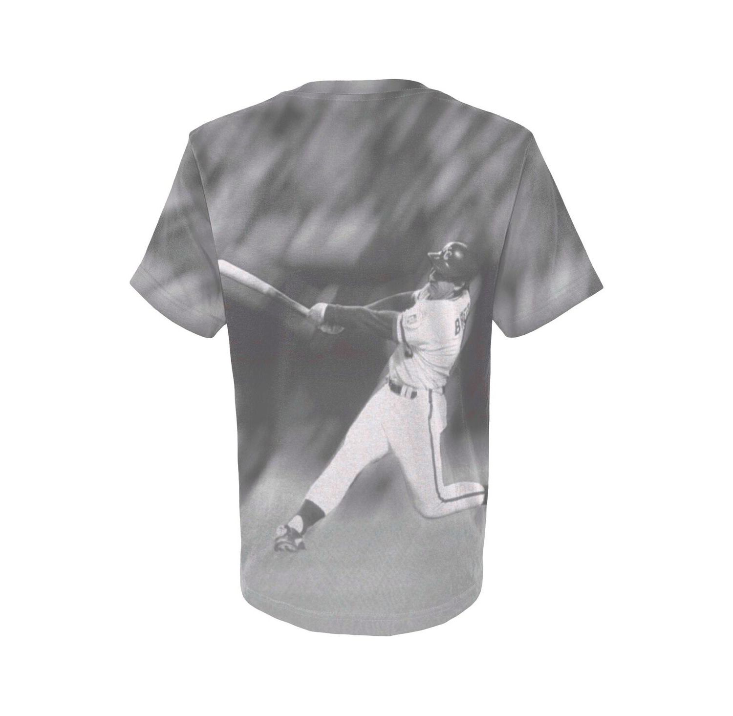 Big Boys and Girls George Brett White Kansas City Royals Sublimated Player T-Shirt