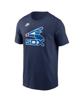 Men's White Chicago White Sox Cooperstown Collection Logo T-Shirt