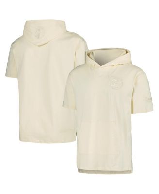 Men's Cream Cleveland Guardians Neutral Hoodie T-Shirt