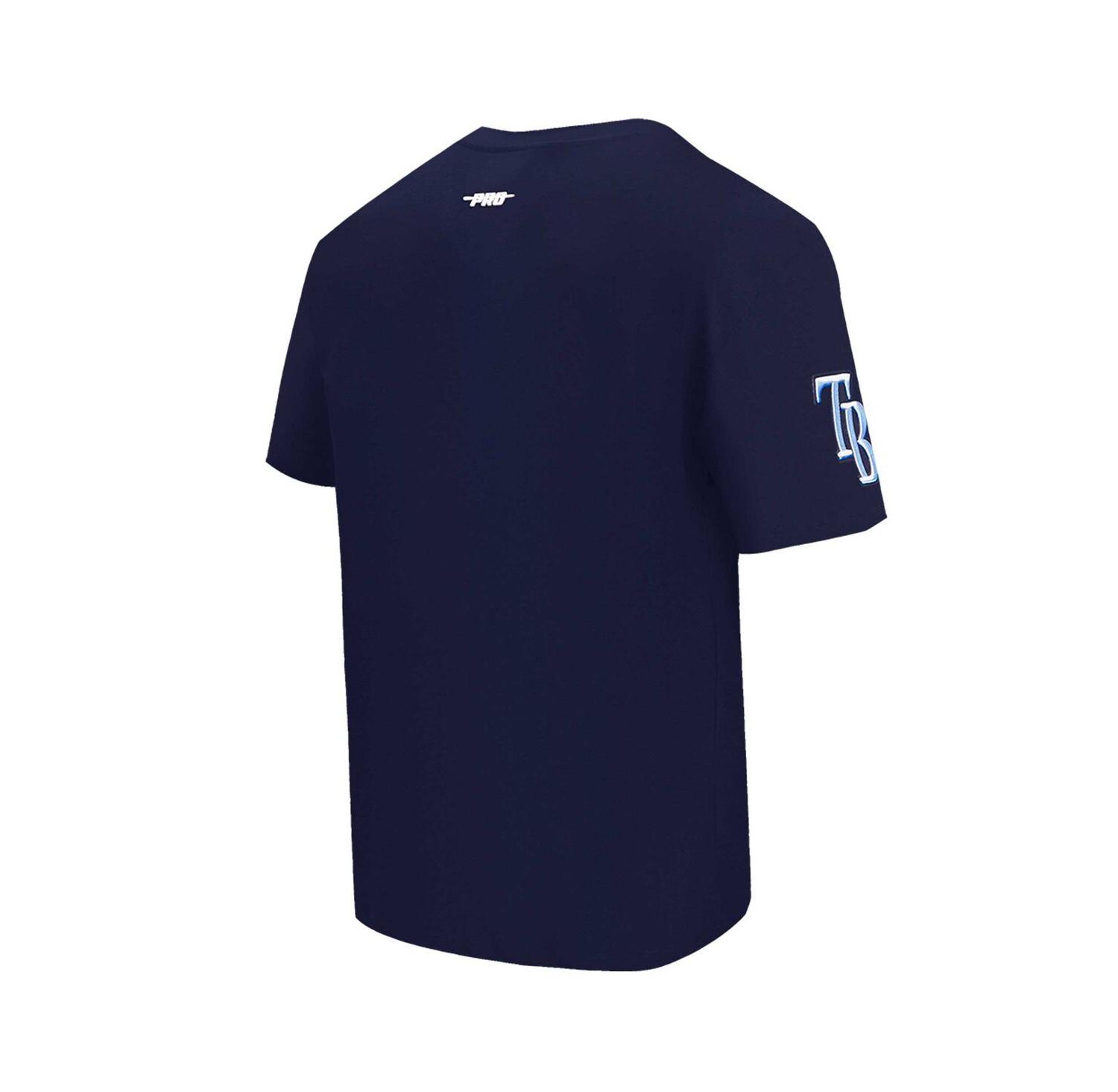 Men's Navy Tampa Bay Rays Turn It Up Dropped Shoulder T-Shirt