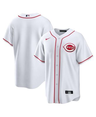 Men's White Cincinnati Reds Home Big & Tall Replica Jersey