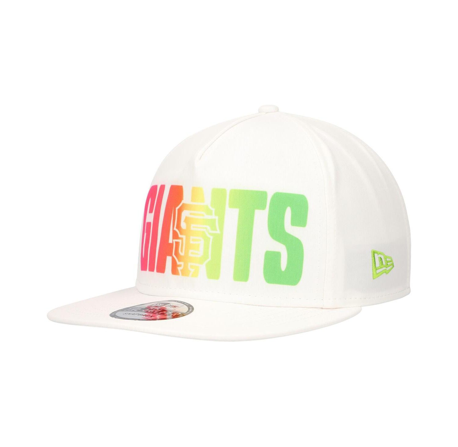 Men's White San Francisco Giants Spring Spectrum Golfer Snapback Hat