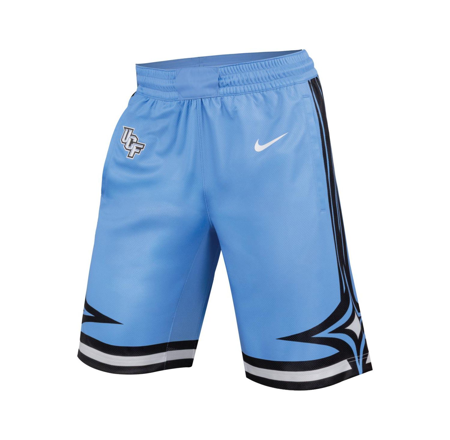Men's Light Blue UCF Knights Space Game Replica Dri-FIT Basketball Shorts