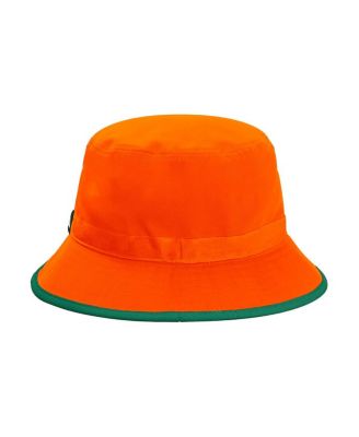 Men's Orange Miami Hurricanes Bucket Hat