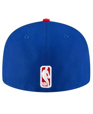 Men's Blue Detroit Pistons Two-Tone 59FIFTY Fitted Hat