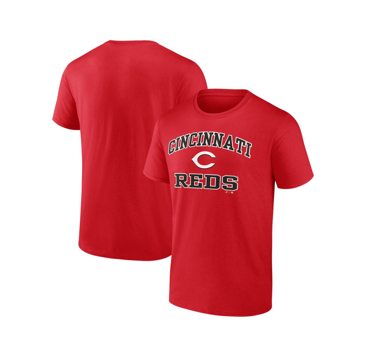 Men's Red Cincinnati Reds Heart and Soul T-Shirt