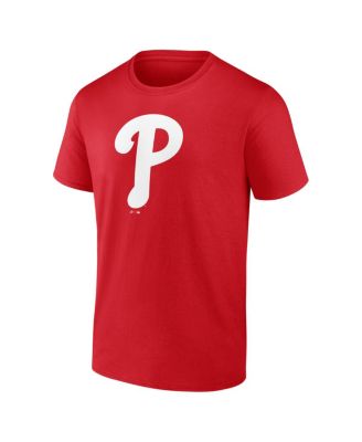 Men's Red Philadelphia Phillies Logo T-Shirt