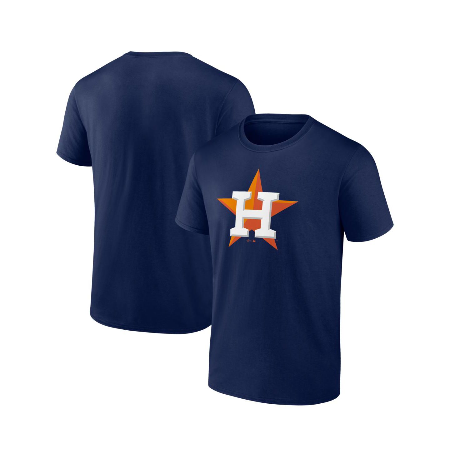 Мужская футболка Logo Athletic Navy Houston Astros Logo — фото 1