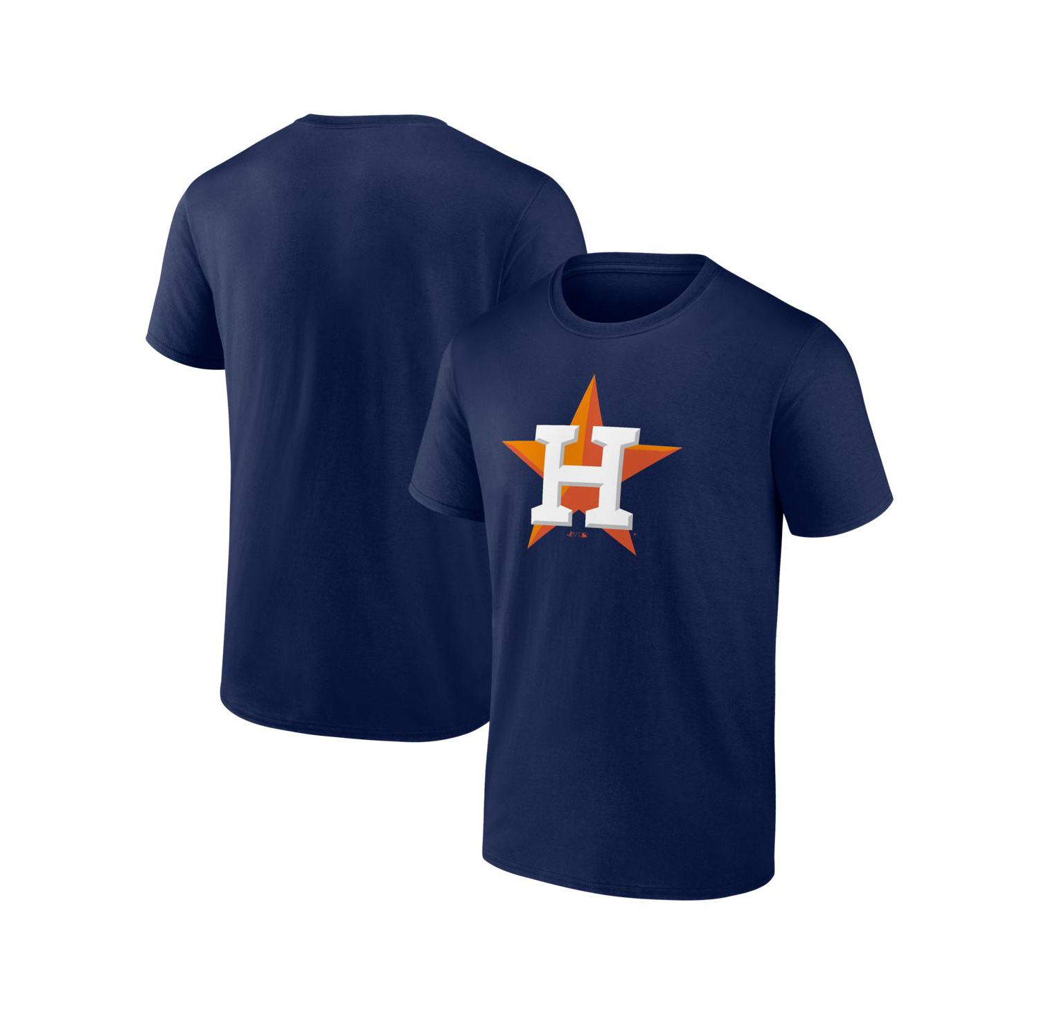 Men's Navy Houston Astros Logo T-Shirt