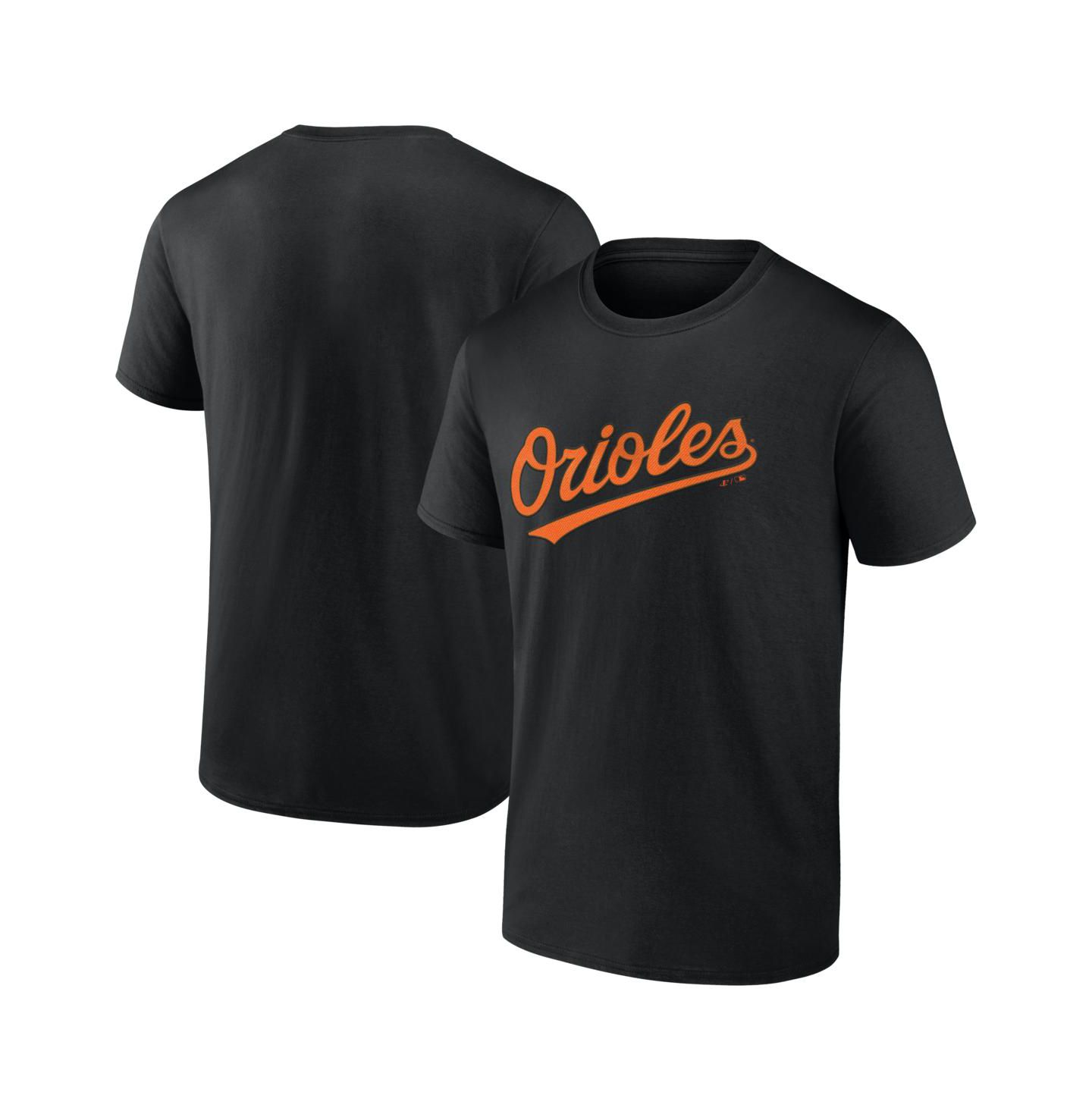 Мужская футболка Logo Athletic Black Baltimore Orioles Wordmark — фото 1