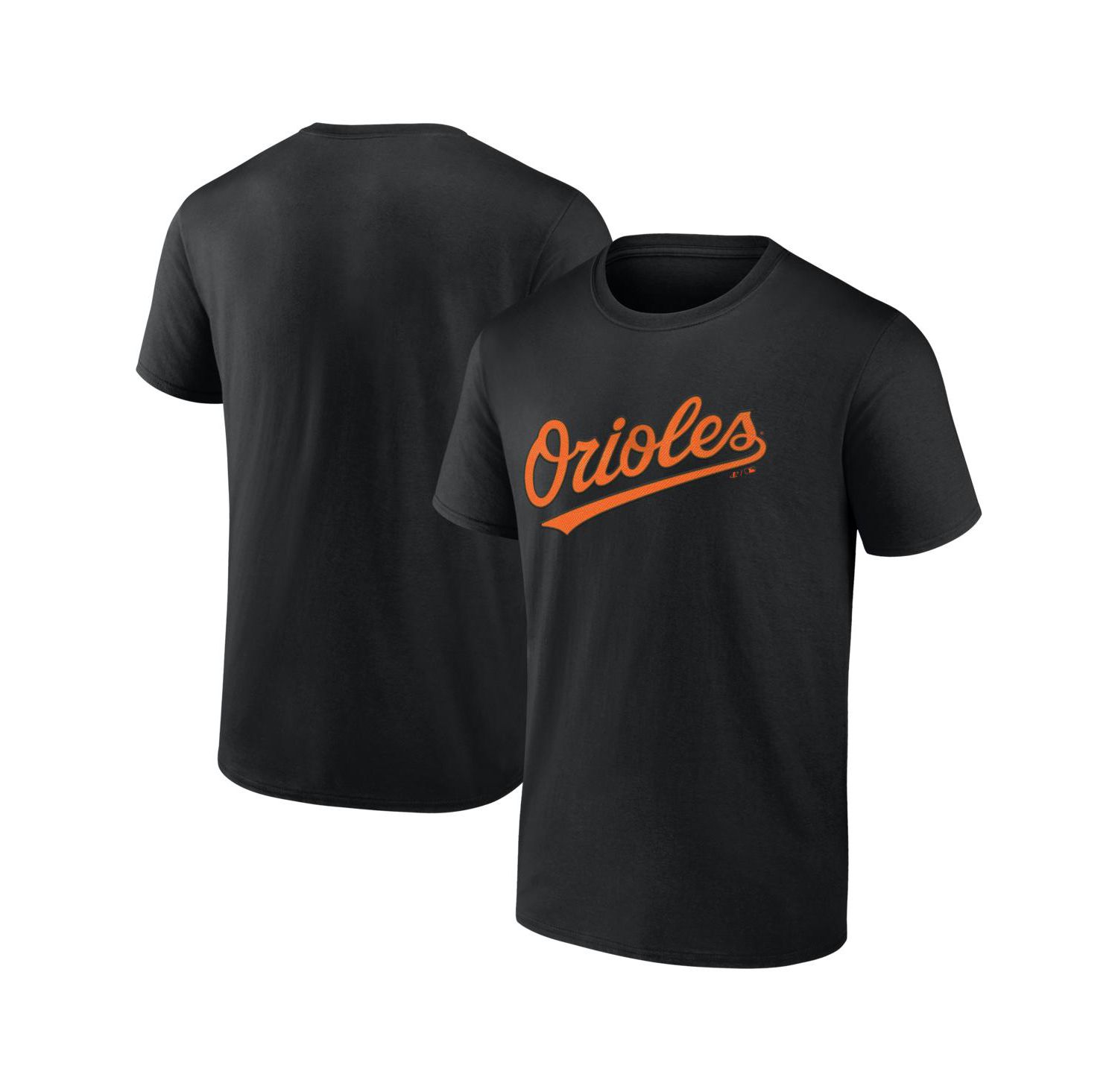Men's Black Baltimore Orioles Wordmark T-Shirt