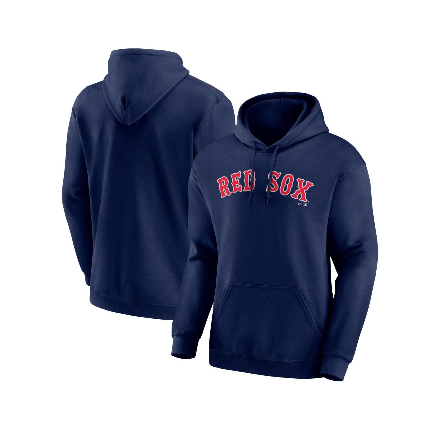 Men's Navy Boston Red Sox Wordmark Hoodie