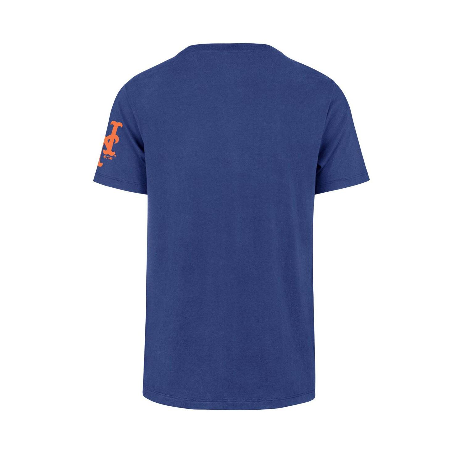 Men's Royal New York Mets Upside Down Two-Peat Franklin T-Shirt