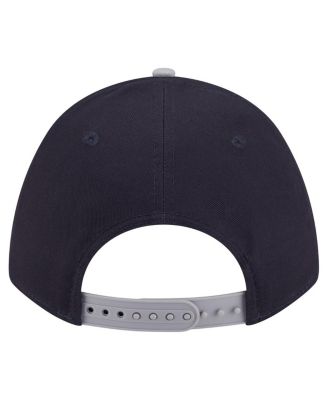 Men's Navy/Gray Detroit Tigers Arch 9FORTY A-Frame M-Crown Adjustable Hat