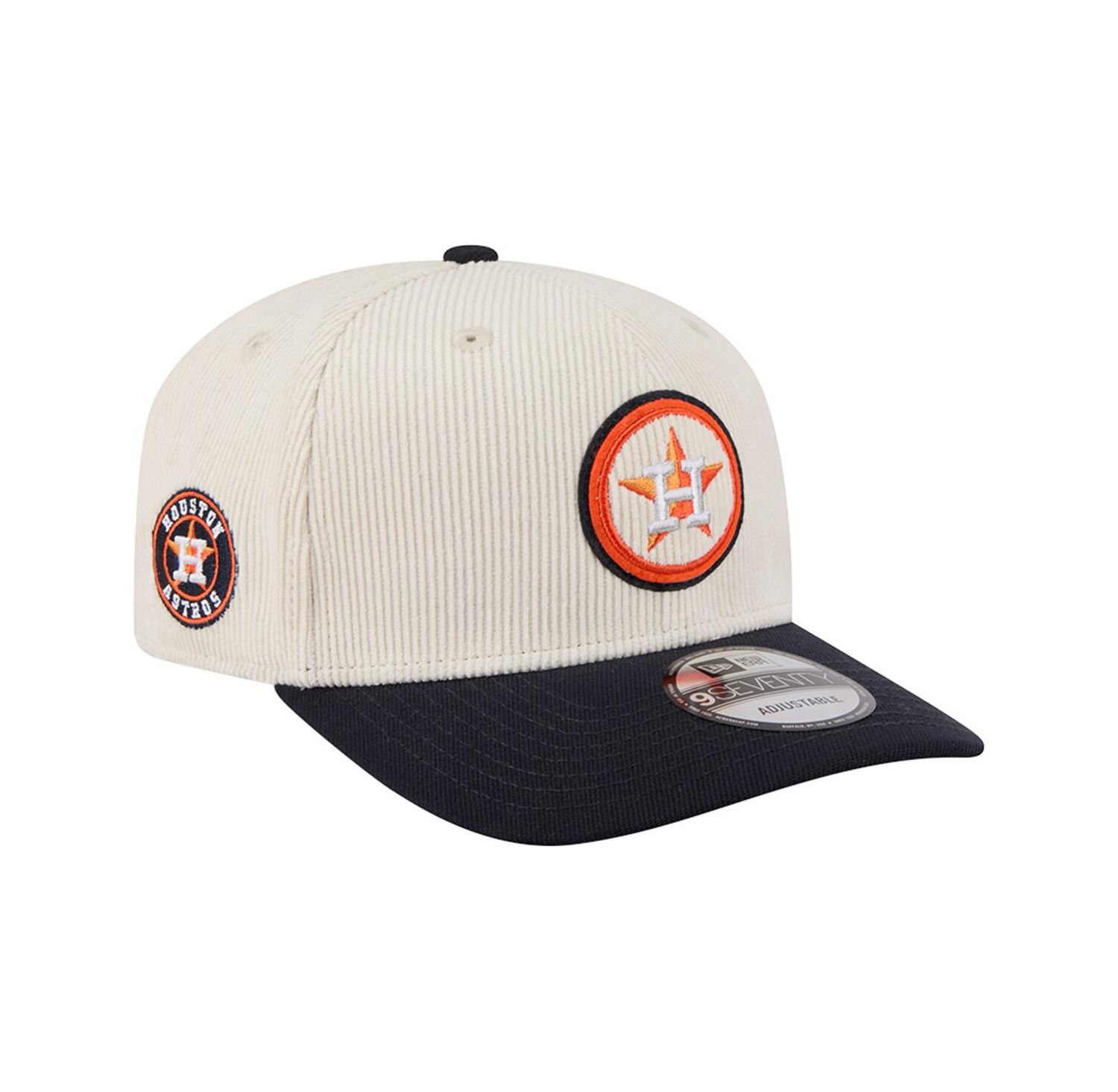Men's Cream Houston Astros Loyal 9SEVENTY Adjustable Hat