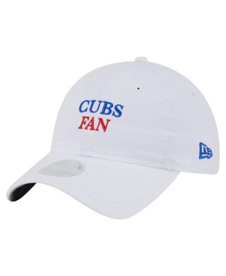 Women's White Chicago Cubs Team Fan 9TWENTY Adjustable Hat