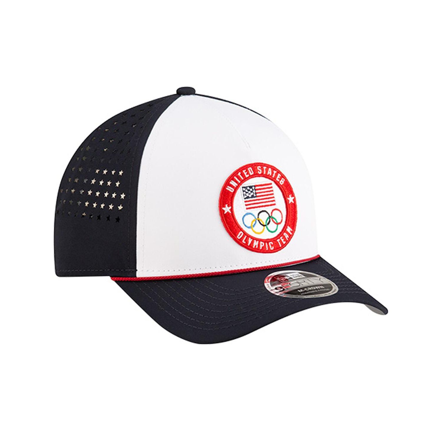 Men's White Team USA 9FORTY M-Crown A-Frame Adjustable Hat