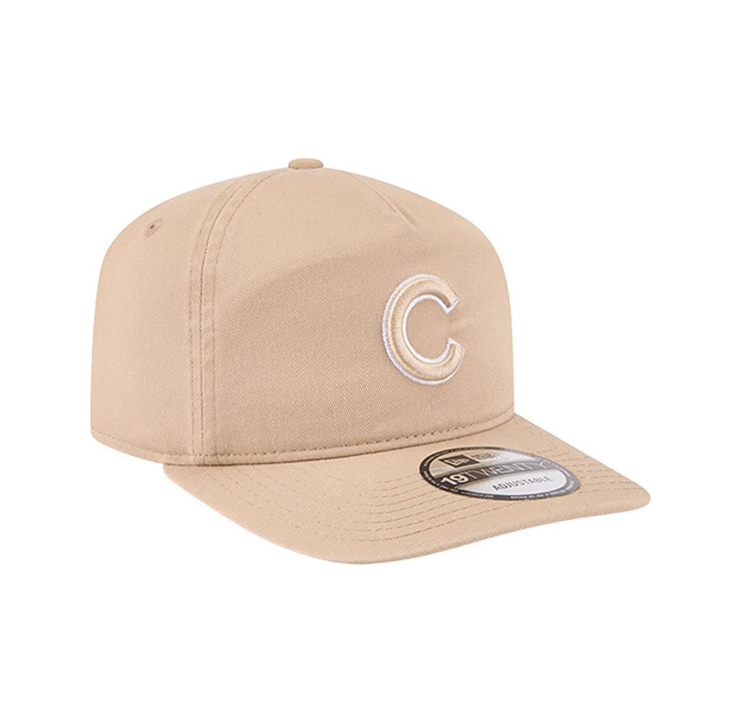 Men's Light Beige Chicago Cubs Cam 19TWENTY Adjustable Hat