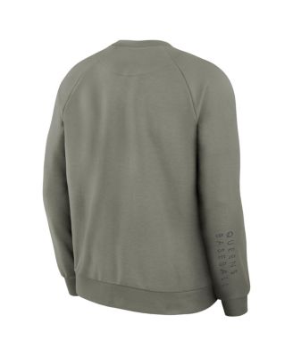 Men's Green New York Mets Statement Primary Raglan Dri-FIT Sweatshirt