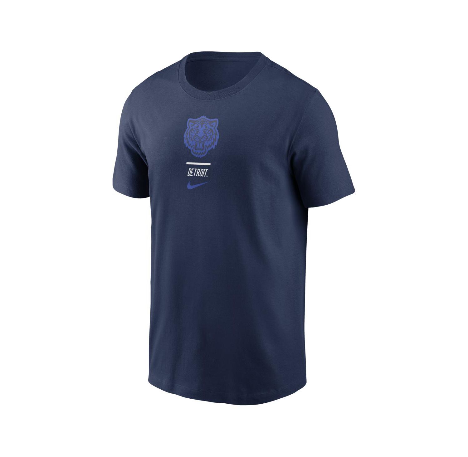 Men's Navy Detroit Tigers City Connect 2-Hit T-Shirt