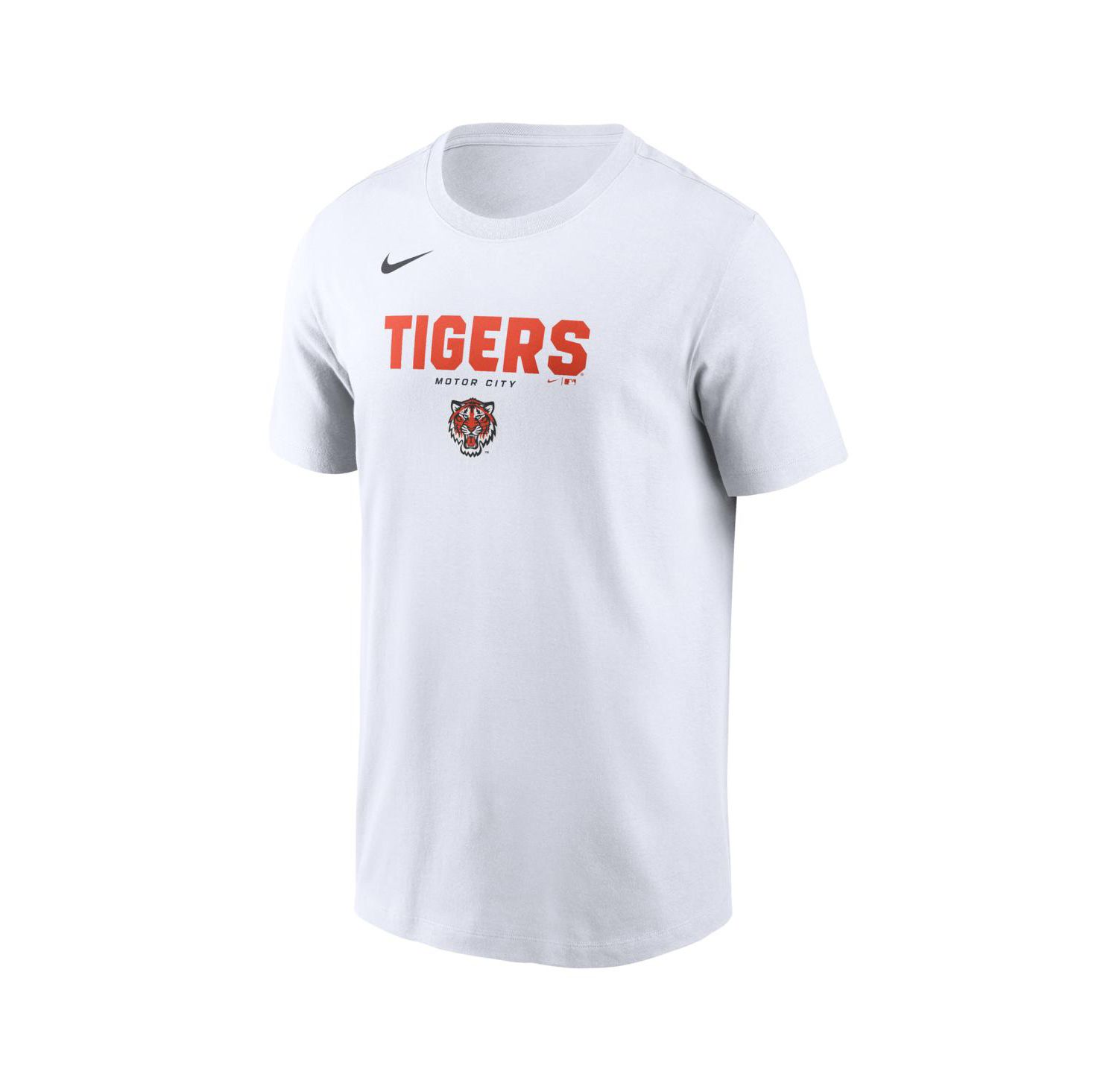 Men's White Detroit Tigers Bold Team Name T-Shirt