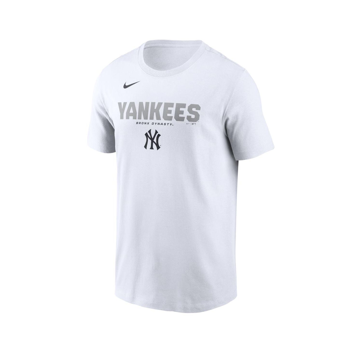Men's White New York Yankees Bold Team Name T-Shirt
