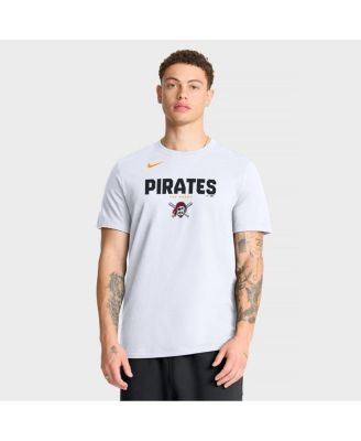 Men's White Pittsburgh Pirates Bold Team Name T-Shirt