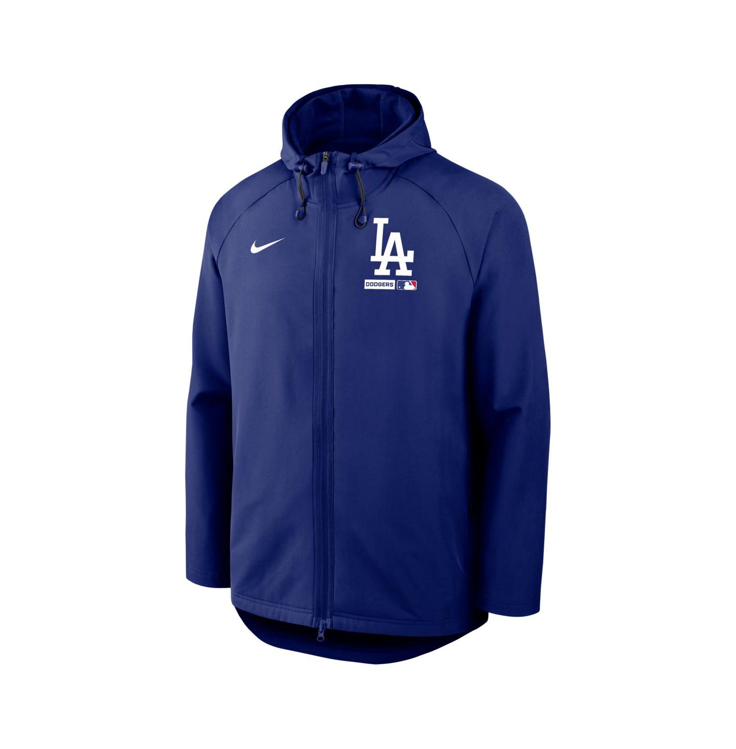 Мужская куртка Nike Los Angeles Dodgers Authentic Collection Raglan Therma-FIT, Royal — фото 4