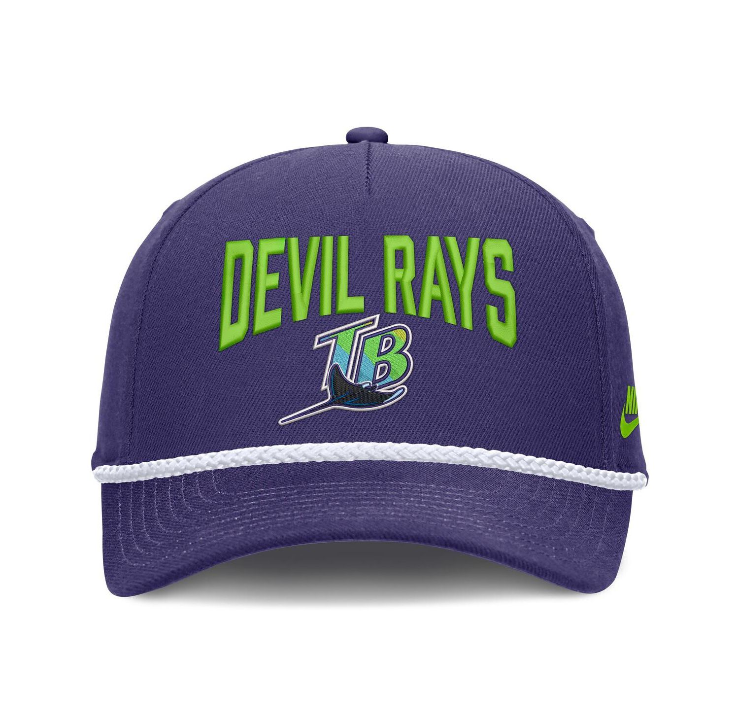 Men's Purple Tampa Bay Rays Cooperstown Rise Adjustable Hat