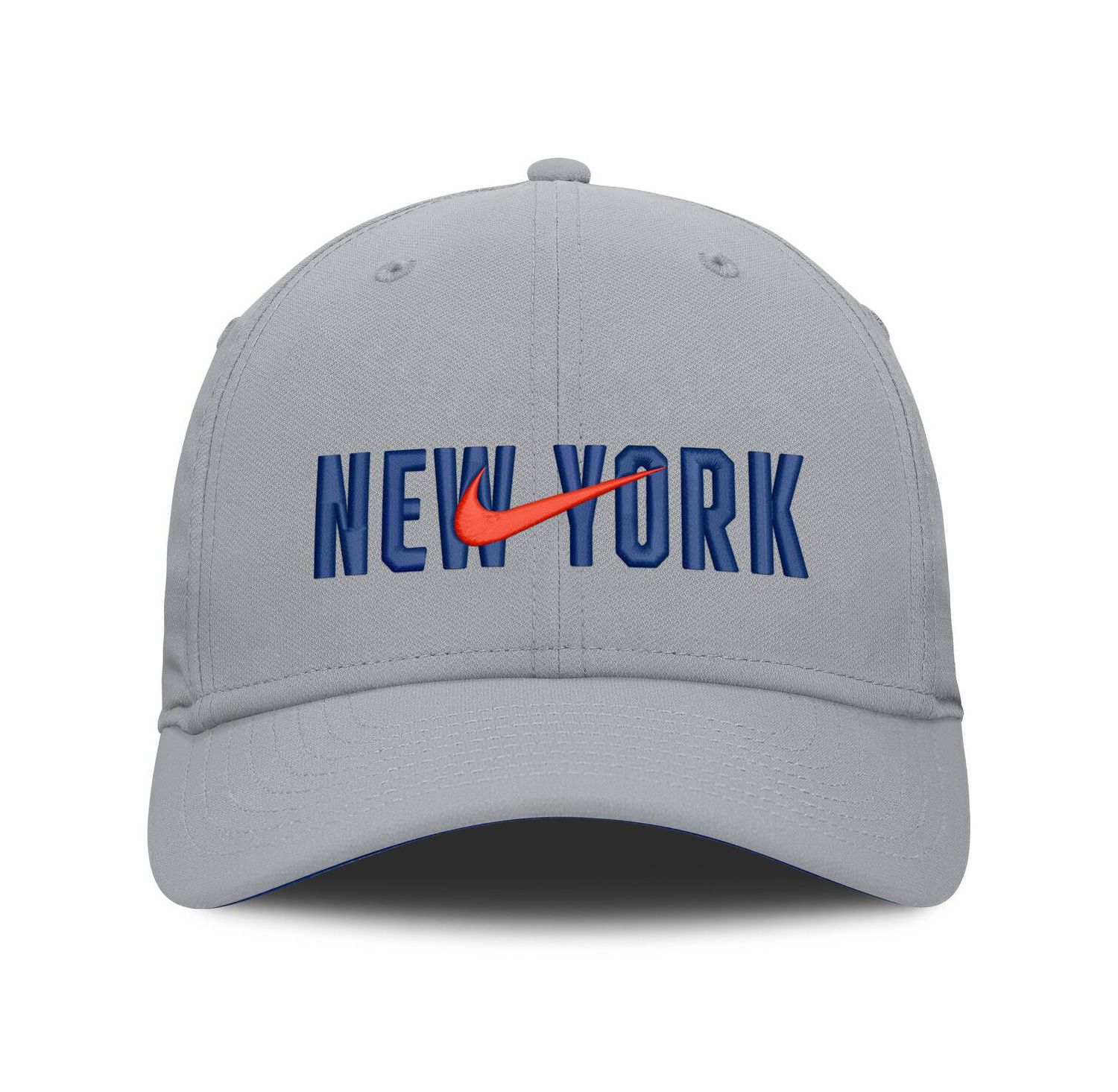 Men's New Era Gray New York Mets Primetime Dri-FIT Rise Bozz Flex Hat