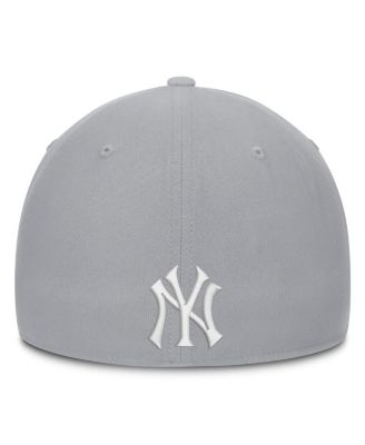 Men's Gray New York Yankees Primetime Dri-FIT Rise Bozz Flex Hat